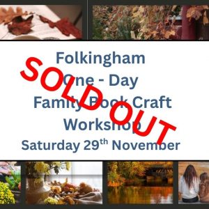 One-Day Family Book Craft Workshop - Low Farm Park, Folkingham - Saturday 29th November 2025